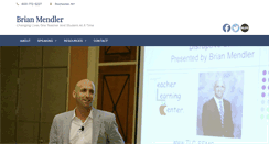 Desktop Screenshot of brianmendler.com